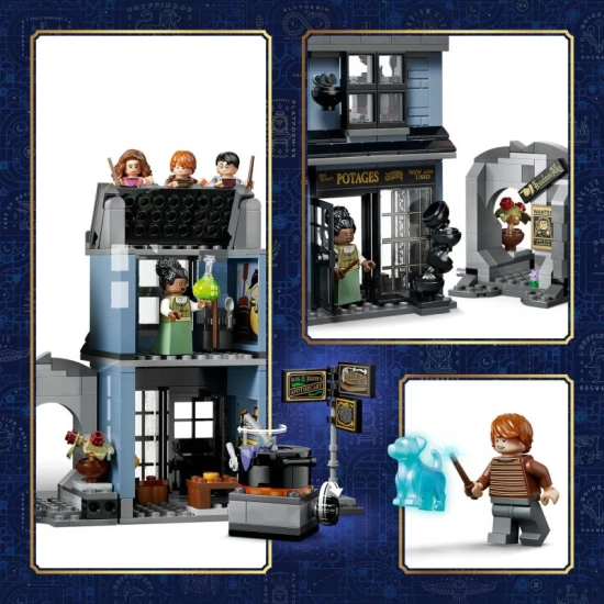 LEGO Harry Potter 76471 Varázsboltok az Abszol úton