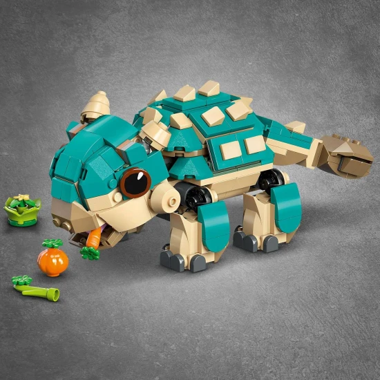 LEGO Jurassic World 76962 Kis Bumpy Ankylosaurus mozgatható állkapoccsal és farokkal