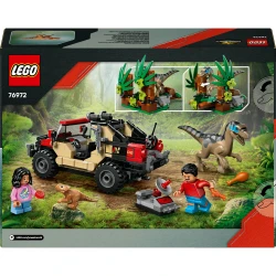 LEGO Jurassic World 76972 Menekülés egy raptor elől egy terepjáróval