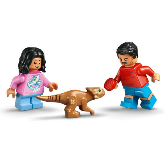 LEGO Jurassic World 76972 Menekülés a raptor elől a terepjáróban Velociraptorral és minifigurákkal