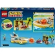 LEGO Sonic The Hedgehog – Tails akciódús kalandhajója
