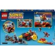 LEGO Sonic Super Sonic vs. Egg Drillster – akciódús építőkészlet csupa móka