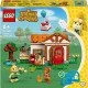 Látogassa meg a Fauna otthonát Isabelle-lel a LEGO készlettel.