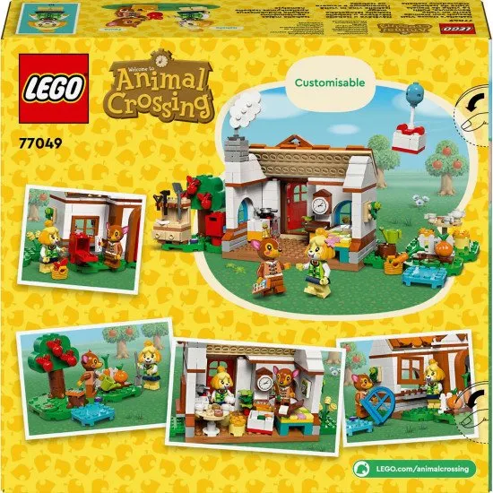 Látogassa meg a Fauna otthonát Isabelle-lel a LEGO készlettel.
