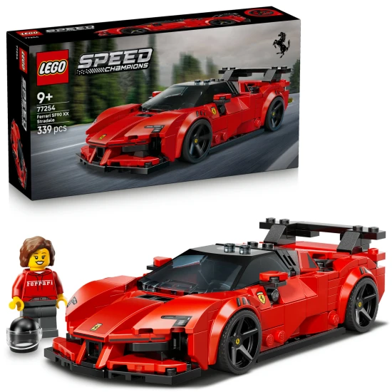 LEGO Speed ​​Champions 77254 Ferrari SF90 XX Stradale sportkocsi