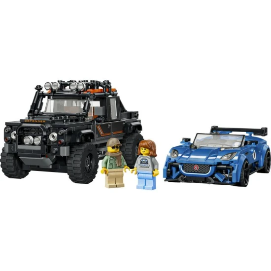 LEGO Speed Champions 77264 Jaguar Project 7 és Land Rover Defender LEGO Speed Champions 77264 Jaguar Project 7 és Land Rover Defender