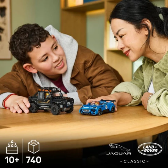 LEGO Speed Champions 77264 Jaguar Project 7 és Land Rover Defender LEGO Speed Champions 77264 Jaguar Project 7 és Land Rover Defender