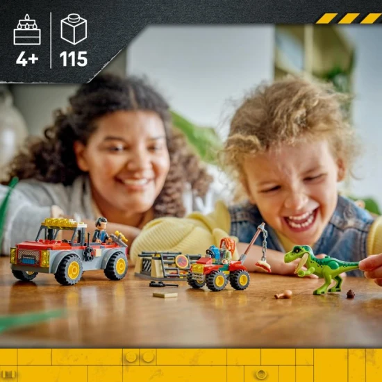 LEGO Jurassic World 77978 Fiatal T-rex szállító teherautó LEGO Jurassic World 77978 Fiatal T-rex szállító teherautó