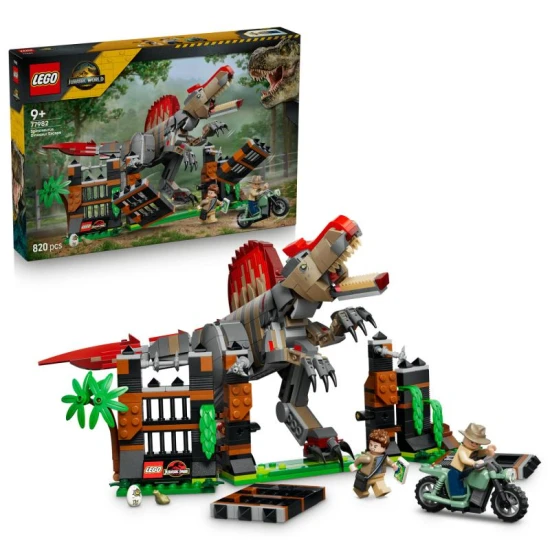 LEGO Jurassic World 77982 Spinosaurus dinoszaurusz szökése LEGO Jurassic World 77982 Spinosaurus dinoszaurusz szökése