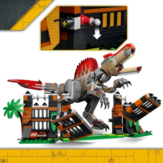 LEGO Jurassic World 77982 Spinosaurus dinoszaurusz szökése LEGO Jurassic World 77982 Spinosaurus dinoszaurusz szökése