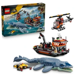 LEGO Jurassic World 77983 Mosasaurus dinoszaurusz megtámadja a hajót