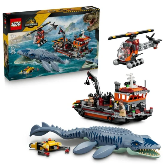 LEGO Jurassic World 77983 Mosasaurus dinoszaurusz megtámadja a hajót LEGO Jurassic World 77983 Mosasaurus dinoszaurusz megtámadja a hajót