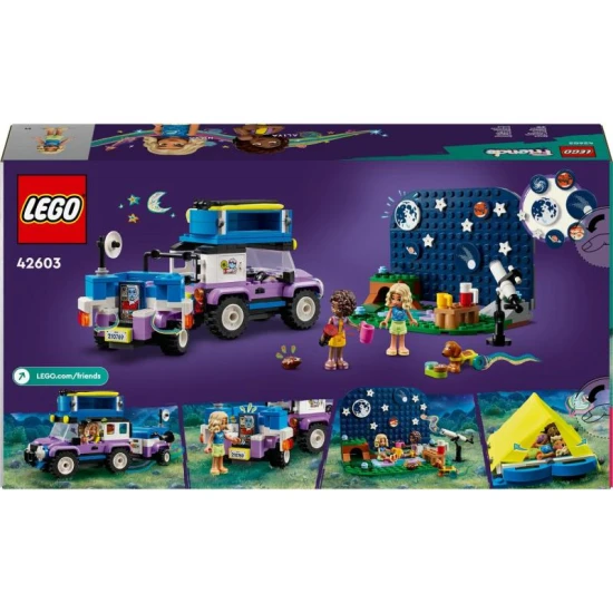 Építsd meg saját csillagnéző karavánodat a Lego Friends Stargazing Caravan segítségével.