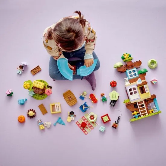 Népszerű Lego Duplo Tree House 3 az 1-ben készlet.