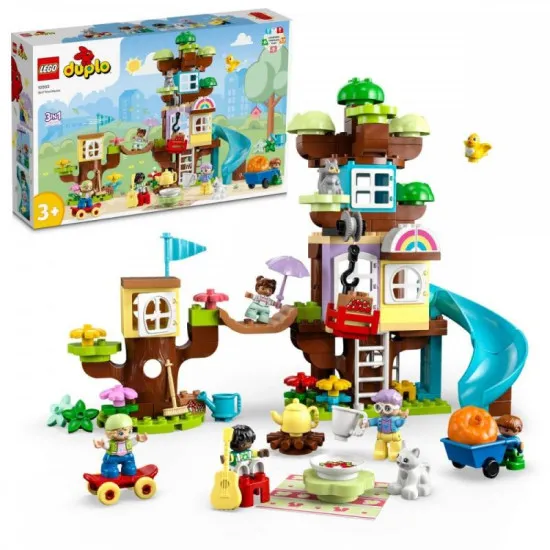 Népszerű Lego Duplo Tree House 3 az 1-ben készlet.
