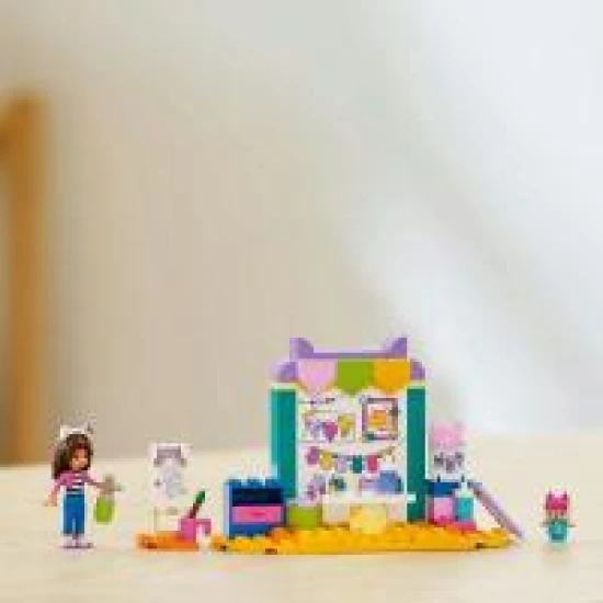 LEGO Gabi varázslatos háza – Teremtés Baby Box-szal: Kreatív készlet gyerekeknek Gabi és Baby Box karakterekkel, festéssel és modellezéssel.