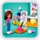 LEGO Gabi varázslatos háza – Teremtés Baby Box-szal: Kreatív készlet gyerekeknek Gabi és Baby Box karakterekkel, festéssel és modellezéssel.