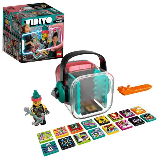 Teremts zenei élményeket a LEGO VIDIYO Punk Pirate BeatBox-szal. Hordozható játék útközbeni szórakozáshoz.