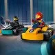 Játssz egy izgalmas versenyt ezekkel a gokartokkal és versenyzőikkel a LEGO City gokartokkal és versenyzőkkel.