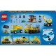 A gyerekek mindennapi építőkké válhatnak ezzel a LEGO City Építőteherautóval és Bontódaruval.