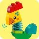 Állítsd össze az állatokat, tedd fel őket a vonatra, és indulj el velük egy utazásra a Lego Duplo Állatvonattal.