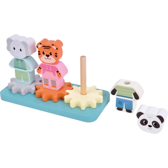 Dzsungel allatkak rakosgato jatek – elefant, tigris, panda, fa edukacios jatek gyermekeknek