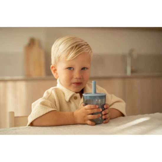 Little Dutch Ivópohár szívószállal 250 ml Forest Friends Little Dutch Ivópohár szívószállal 250 ml Forest Friends