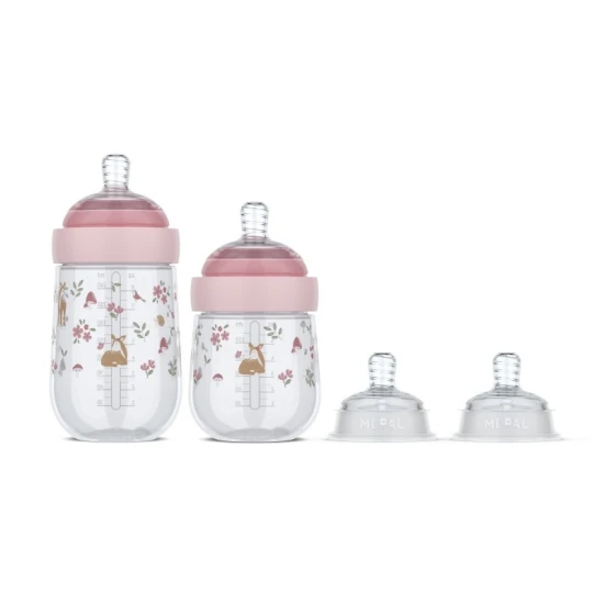 Little Dutch Cumisüvegek 165 ml + 240 ml + 2 cumi Fairy Garden