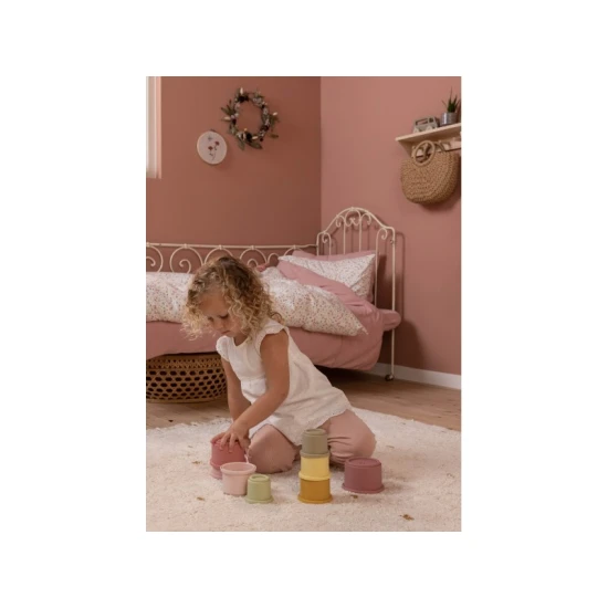 Little Dutch Egymásba rakható poharak Pink Little Dutch Egymásba rakható poharak Pink