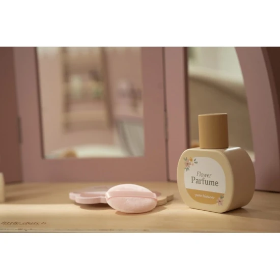 Little Dutch Fa fésülködőasztal székkel Pink Little Dutch Fa fésülködőasztal székkel Pink