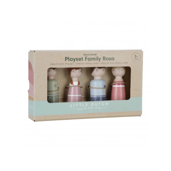 Little Dutch Fababa készlet Family Rosa Little Dutch Fababa készlet Family Rosa