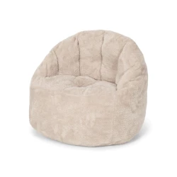 Gyerek plüss fotel Soft Beige