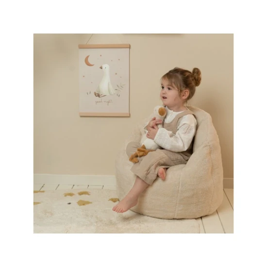 Little Dutch Gyerek plüss fotel Soft Beige Little Dutch Gyerek plüss fotel Soft Beige