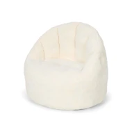 Gyerek plüss fotel Soft White