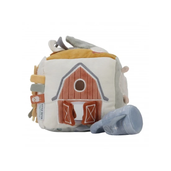 Little Dutch Textil kocka aktivitásokkal Farma Little Dutch Textil kocka aktivitásokkal Farma