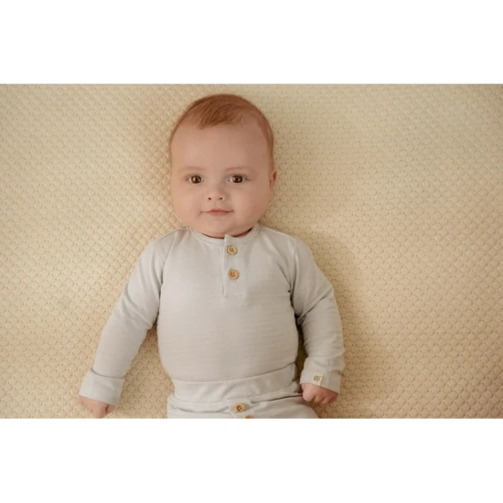 Little Dutch Hosszú ujjú body Baby Blue