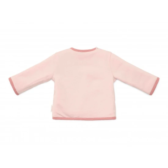 Little Dutch Kétoldalas kabátka Pink Blush