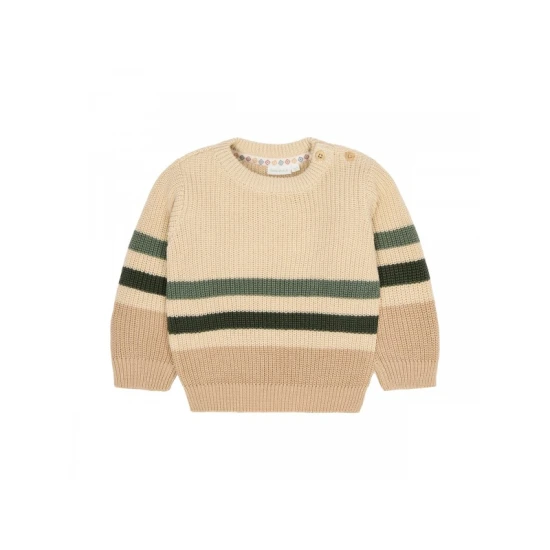 Little Dutch Kötött pulóver Warm Taupe
