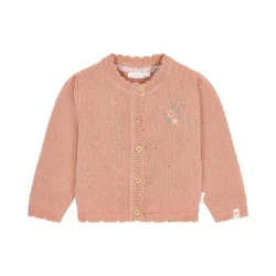 Kötött kardigán Deep Pink