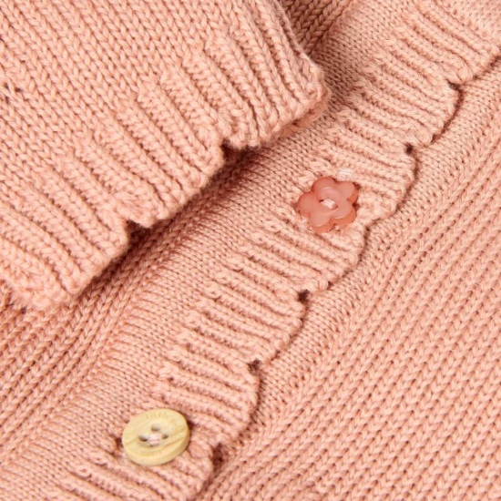 Little Dutch Kötött kardigán Deep Pink Little Dutch Kötött kardigán Deep Pink