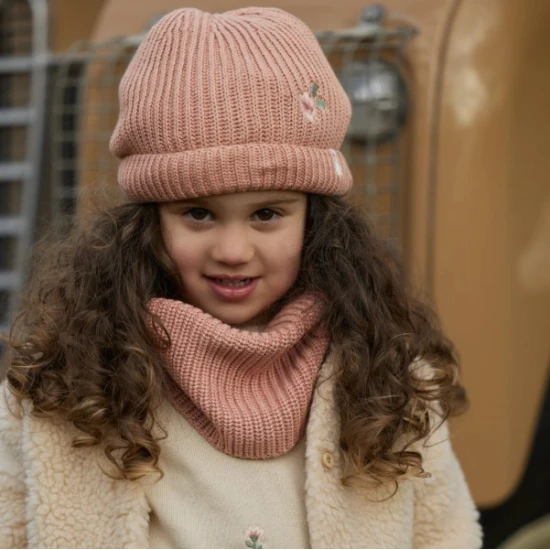 Little Dutch Kötött sapka Deep Pink