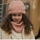 Little Dutch Kötött körsál Deep Pink One Size