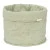 Kétoldalas textil kosár nagy Pure Sage