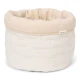 Little Dutch Kétoldalas textil kosár nagy Pure Soft Beige Stripe Little Dutch Kétoldalas textil kosár nagy Pure Soft Beige Stripe