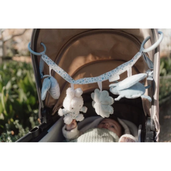 Little Dutch Babakocsi lánc nyuszi Miffy Lucky Leaves
