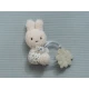 Little Dutch Gyöngyös csörgő nyuszi Miffy Lucky Leaves