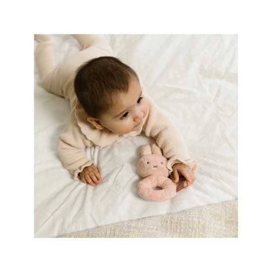 Little Dutch Csörgő nyuszi Miffy Pink Flower
