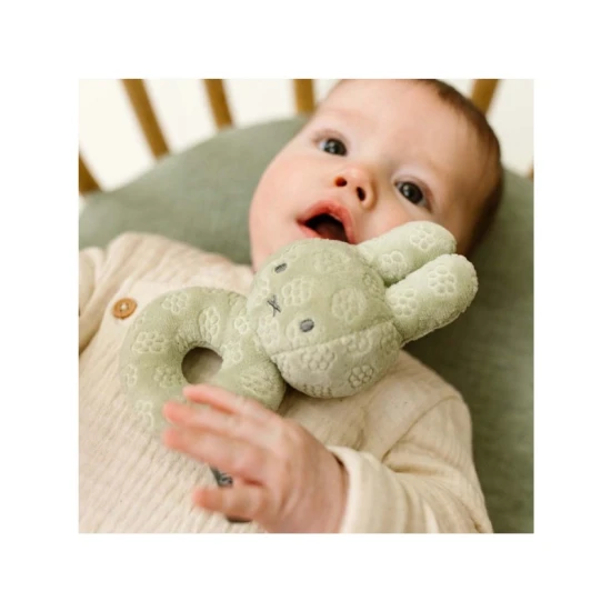 Little Dutch Csörgő nyuszi Miffy Green Flower Little Dutch Csörgő nyuszi Miffy Green Flower