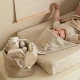 Little Dutch Kis fonott kosár Pure Soft Beige