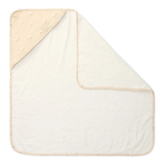 Little Dutch Kapucnis törölköző 75x75 cm Liba Newborn Naturals